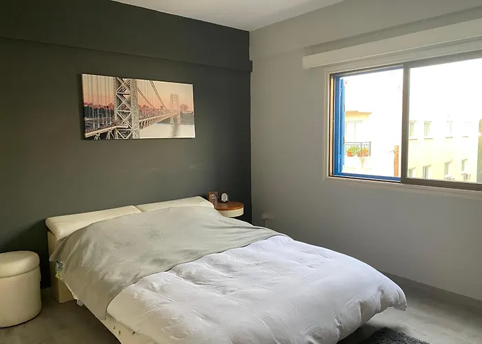 Apartmán Comfortable 2br & Office & Fitness Agios Dhometios